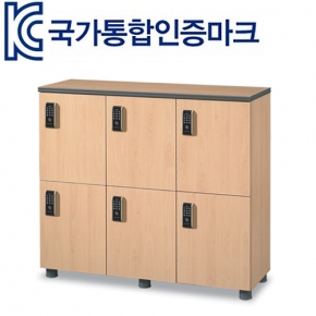 6인사물함-몰딩(전자키)